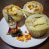 Pumpkin cream cheese-filled Cupcakes