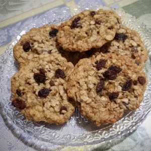 Oatmeal-raisin cookies